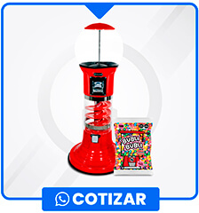 Dispensadora de Chicles Espiral Almacena 1200 unidades GN-CHE125