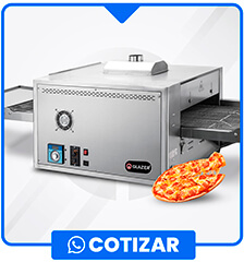 Horno de Pizza Rotativo a Gas 50 cm Faja rotativa de 50 cm GC-HPZG50-R