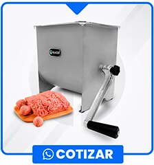 Mezcladora de Carne Industrial Procesa 150 k por hora GN-MZM-C