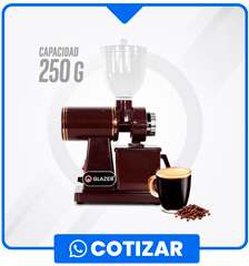 Molino de Café 250 g (Moledora) Procesa hasta 9 kg por hora Glazer GC-MOCF