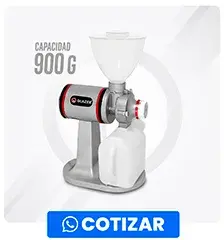 Molino de Café 900 g (Moledora) Procesa hasta 28 kg por hora GC-MOCF-900