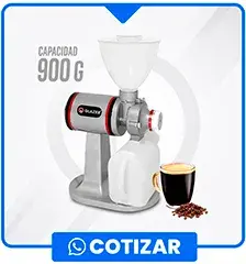 Molino de Café 900 g (Moledora) Procesa hasta 28 kg por hora GC-MOCF-900